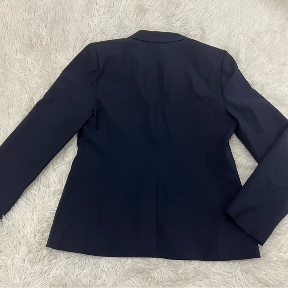 J. Crew Bi Stretch Blazer  Italian Wool Tollegno - 96% wool - Size 14 - Picture 9 of 9